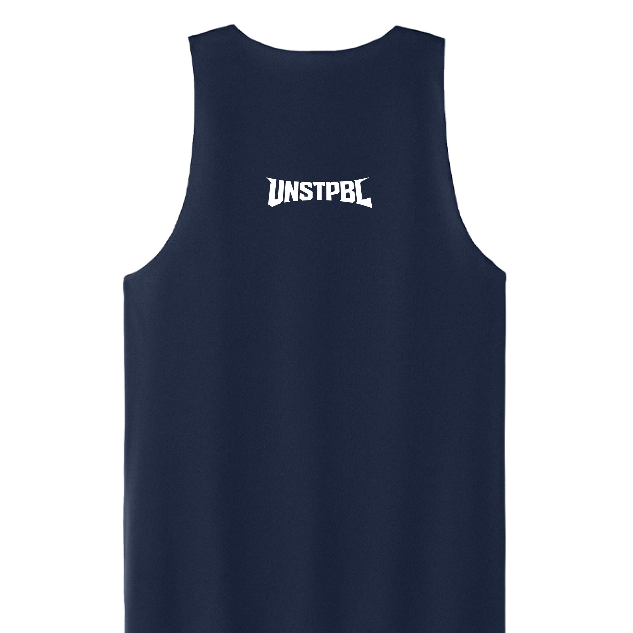 True Navy/White - BACK