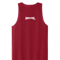 Deep Red/ White - BACK