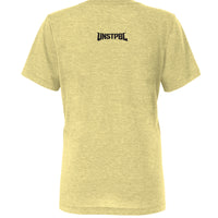 Pale Yellow Triblend - BACK