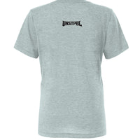 Dusty Blue Triblend - BACK