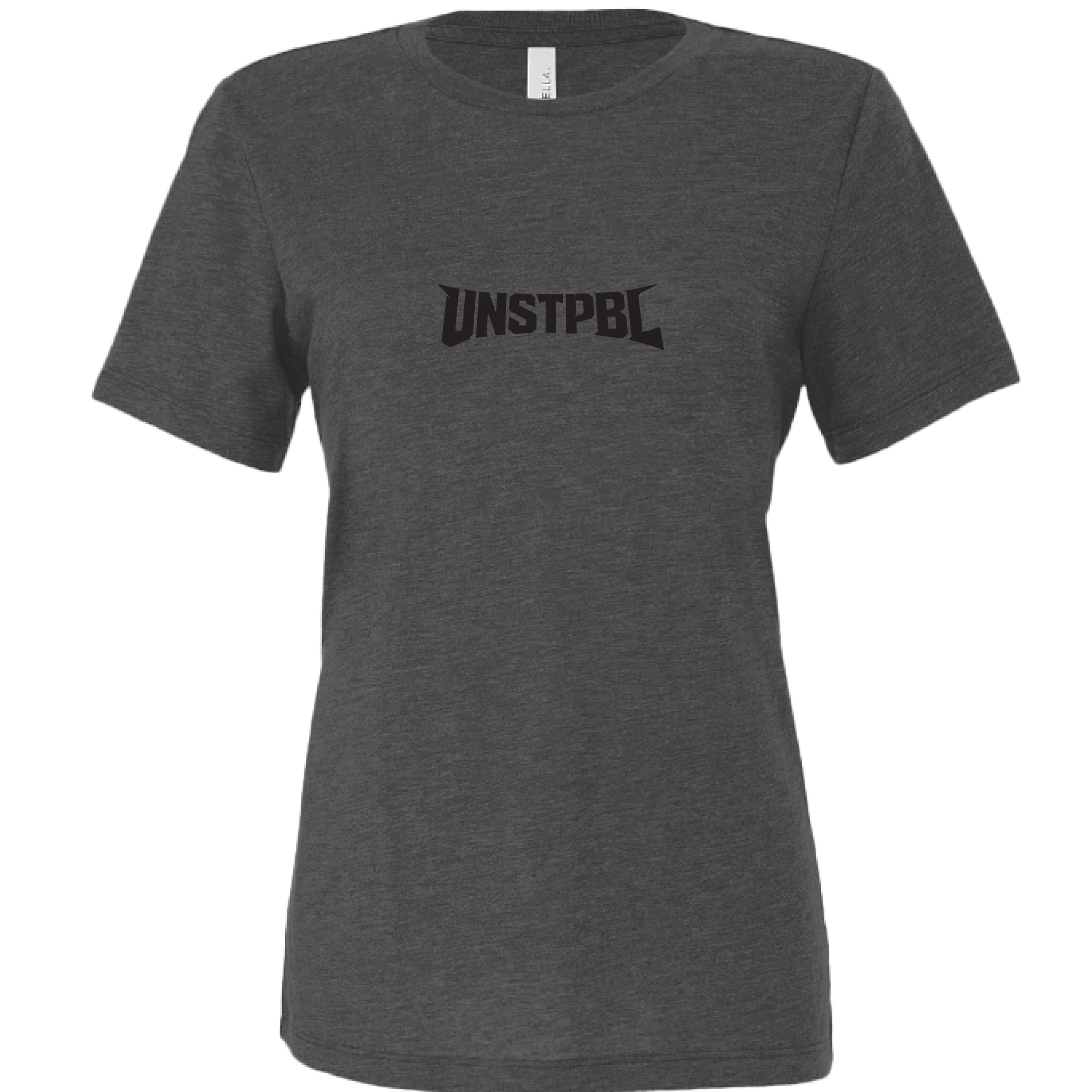 Solid Dark Grey Triblend - FRONT