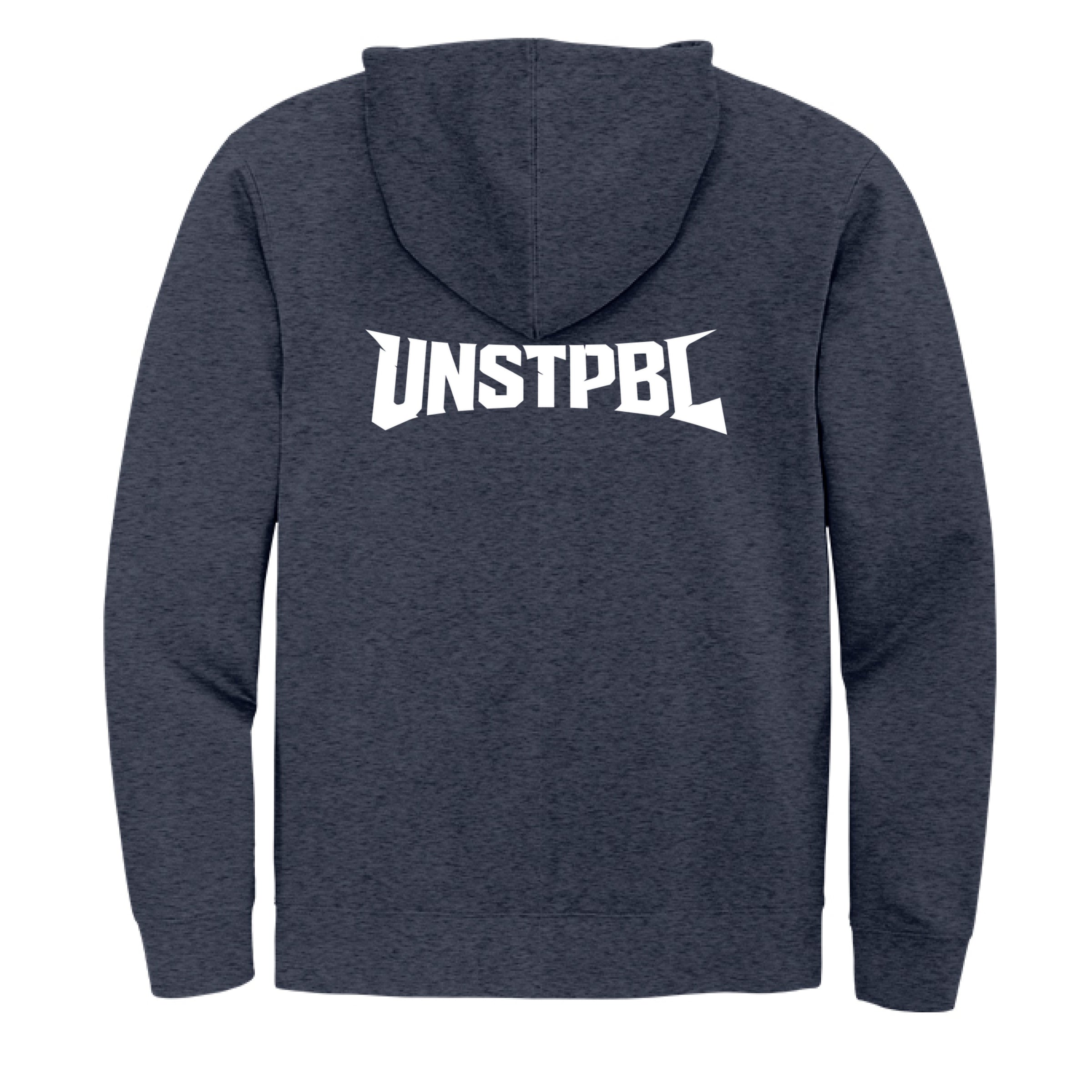 Heathered Navy - BACK