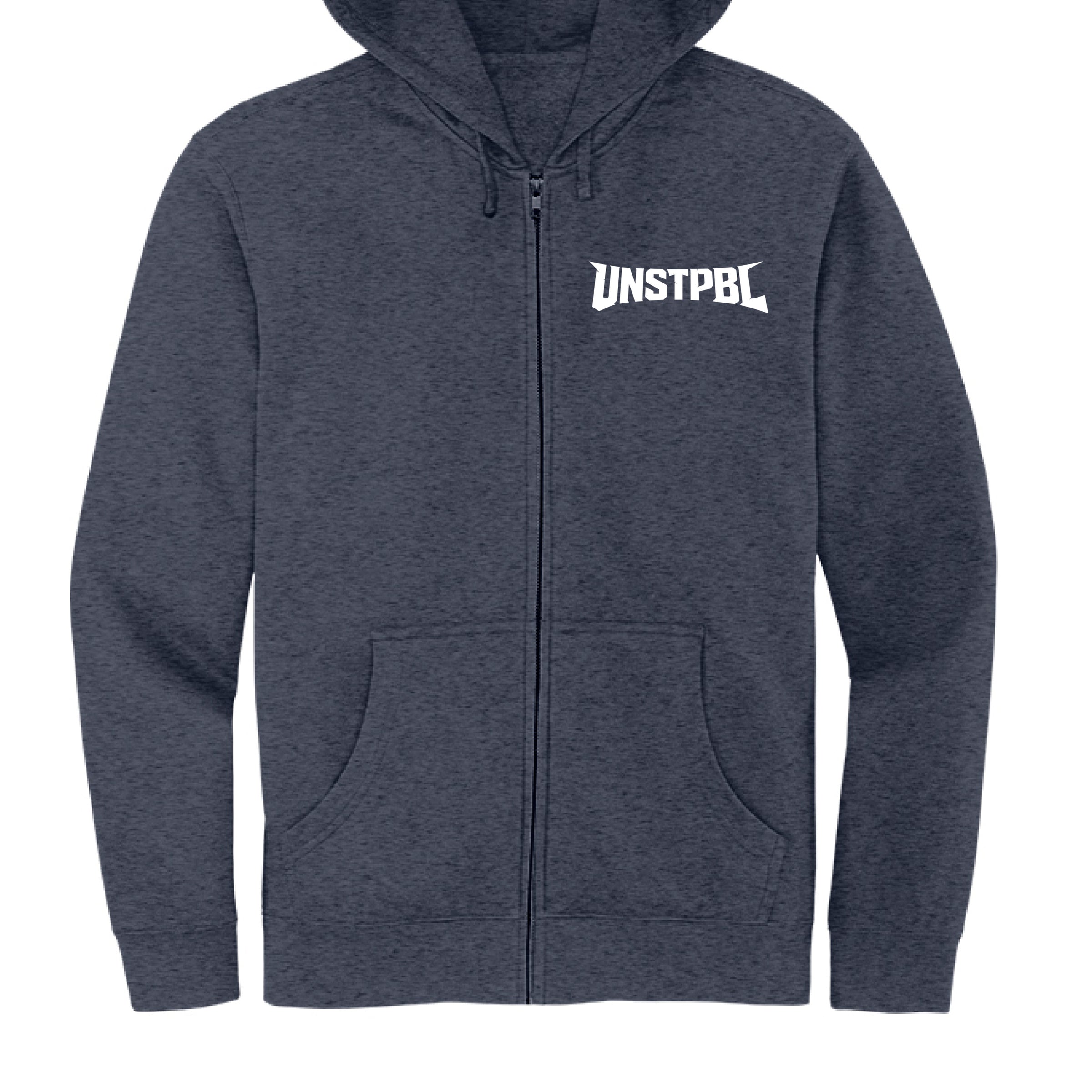 Heathered Navy - FRONT