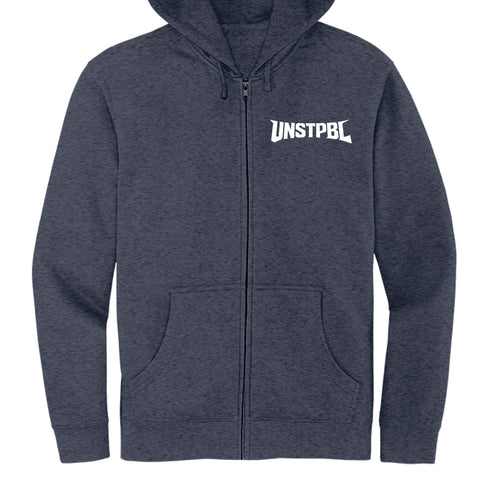 Heathered Navy - FRONT