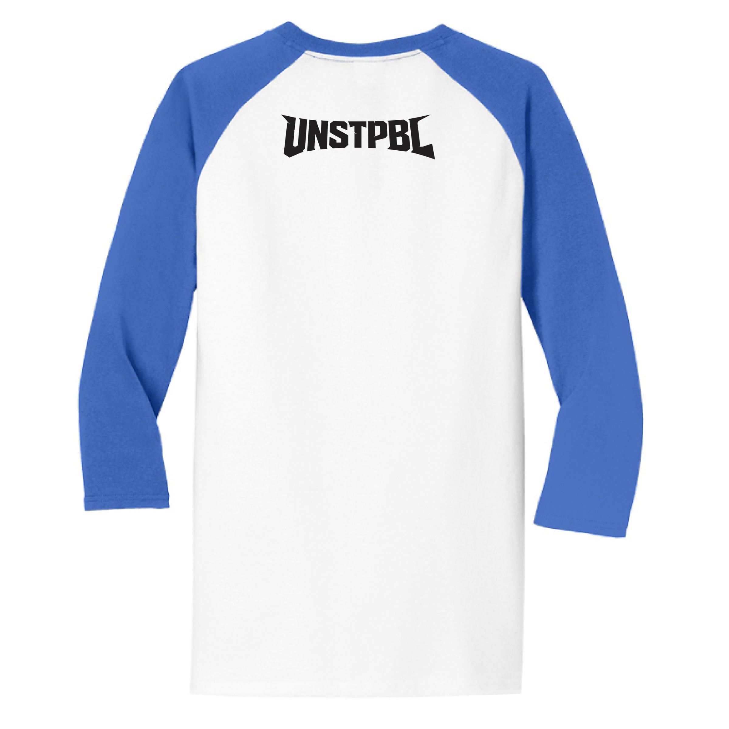 White/ Royal - BACK