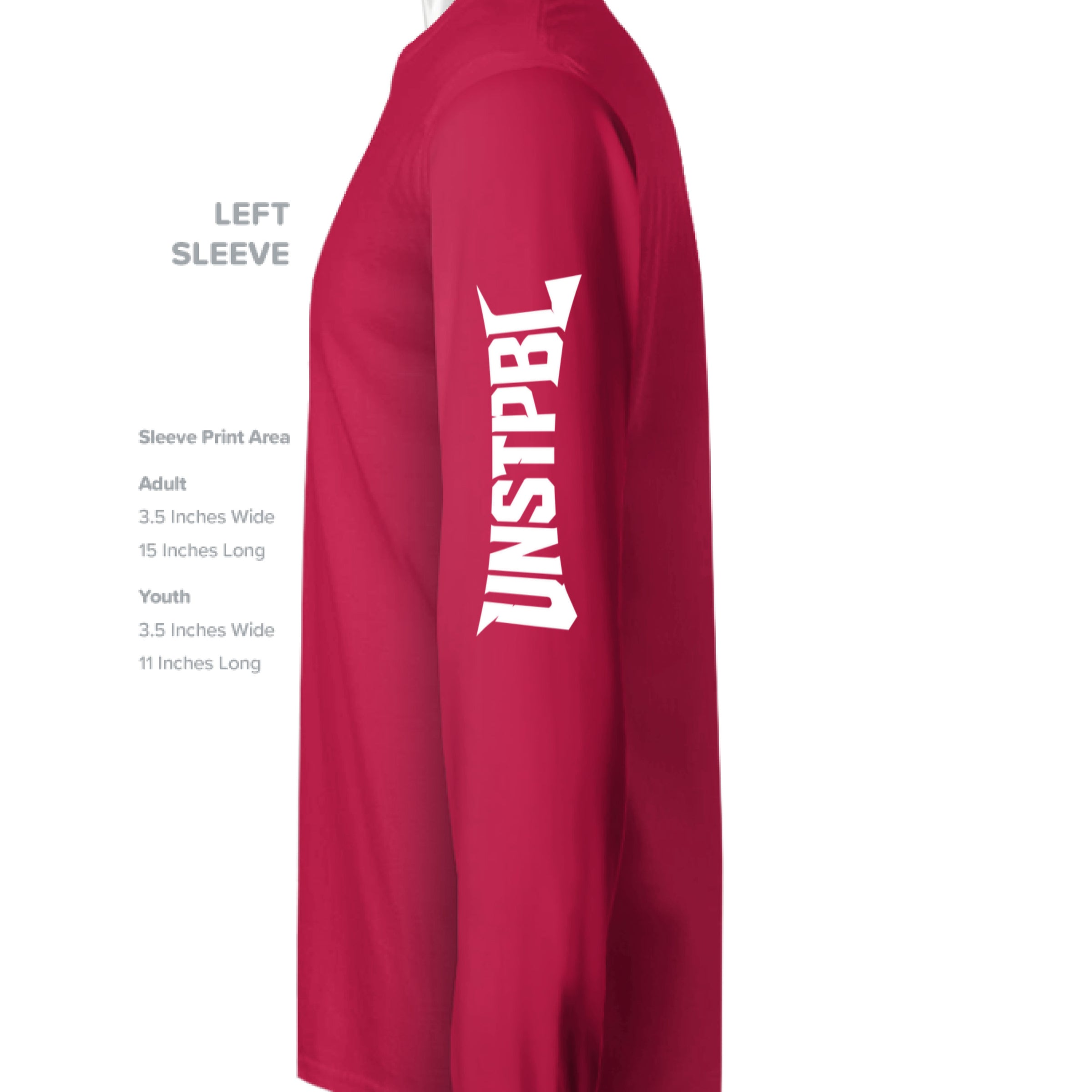Deep Red - SLEEVE_LEFT